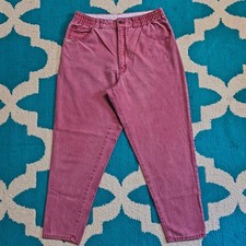 Vintage Late 80s Early 90s Women's Gitano 100% Cotton Jean Style Pants Size 20W picture
