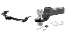 CURT Trailer Hitch Class 3 Tow Kit, 2in Ball Mount, Hitch Lock, Pin & Clip 13367 picture