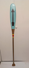 Sanborn Canoe Company HQ Hand Made Custom Painted Art Canoe Paddle North Model. picture