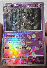 2025 Pokemon Prismatic Evolutions Dusclops 036/131 Master Ball Reverse Holo picture