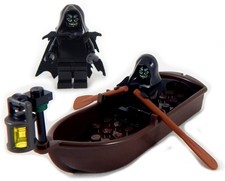 NEW LEGO FERRYMAN CHARON river styx boat halloween minifig ghost grim reaper picture