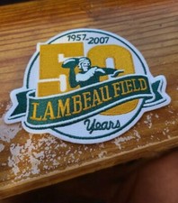 1957 - 2007 50th Anniversary of Lambeau Field Green Bay Packers  Patch picture