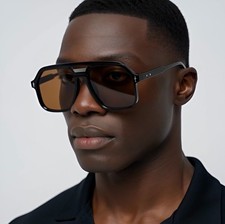 Gafas De Sol Lentes De Moda Para Humbres Nuevo Grande Moderno Sunglasses Men New picture