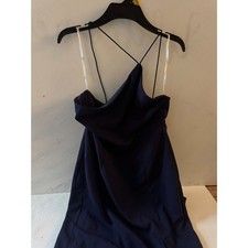 Lulus Navy Strappy Back Cowl Neck Dress Size M New with Tags picture
