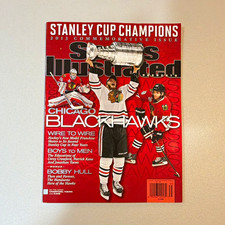 Sports Illustrated 2013 Commemorative Issue Chicago Blackhawks Stanley Cup picture