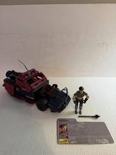 1986 GI Joe Dreadnok Thunder Machine & Thrasher Hasbro Vintage Cobra Read picture
