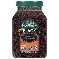 RiceSelect Premium Black Rice, Whole-Grain, Gluten-Free, Non-GMO, and Vegan Rice picture