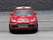 Suntoys Citroen C4 WRC Rally Car 2007 Diecast 1:64 Scale Red #2 picture