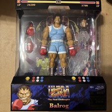 Ultra Street Fighter II BALROG 6-inch Action Figure Jada Toys Case Fresh New picture