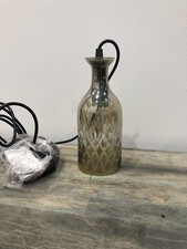 Sundance Catalog Pendant light. Smokey Glass. New no box. picture