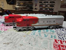 Lionel Postwar Santa Fe 2343 AA Matching Set picture