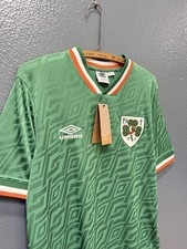 2026 Umbro Ireland Green Soccer Jersey Mens Large 56210U-450 picture