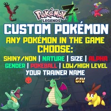 ANY CUSTOM POKÉMON ✨ Shiny • Alpha • 6IV ✨ Your Trainer ID ✨ Pokemon Legends ZA picture