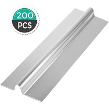Uimoso 200pcs 2ft Aluminum Radiant Floor Heat Transfer Plates for 1/2