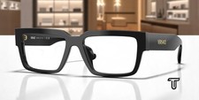 VERSACE VE3374U GB1 Black Demo Lens 55 mm Men's Eyeglasses picture