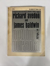 Richard AVEDON, James Baldwin / NOTHING PERSONAL 1st Edition 1964 picture