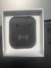 Black color Replacement Case For Airpods 2nd Generation picture