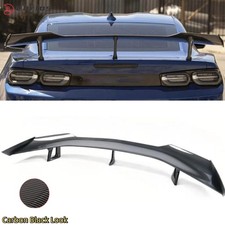 For 16-22 Chevy Camaro LT LS RS ZL1 SS Carbon Fiber Look Rear Trunk Spoiler Wing picture