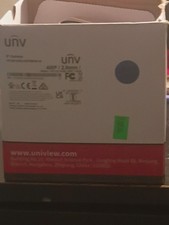 UNV Uniview 4MP IP Weatherproof IR Turret Camera IPC3614SR-ADF28KM-H Open Box picture