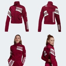 ADIDAS X DANIELLE CATHARI  WOMENS TRACK JACKET POWER BERRY GD2410 WOMENS XS picture
