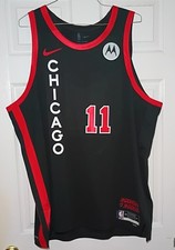 Nike NBA Demar DeRozan Nike Bulls City Edition Authentic Jersey Size 58 3XL NWT picture