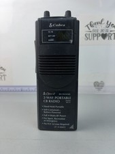 COBRA HH-35  used 2-WAY PORTABLE CB RADIO 40 channel No Antenna Parts picture