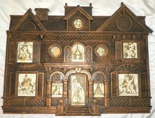 Vintage 1970's Coppercraft Guild Victorian House Wall Plaque 9201 Storybook picture