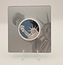 2022 Solomon Islands $4 Statue of Liberty 1.5 oz .999 Silver Proof Coin picture