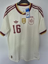 Adidas Spain Away 2026 Winners Shirt KF4412 Size Mens Large Rodrigo #16 NWT picture