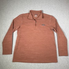 Aftco 1/4 Zip Pullover Sweatshirt Mens Medium Long Sleeve Hiking Outdoor Fishing picture