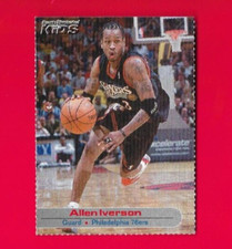 2000 SI Kids ALLEN IVERSON Sports Illustrated Card, Philadelphia 76ers NBA #28 picture