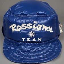 Vintage Conte Of Florence Rossignol Ski Team Puffer Cap Pool Sci Valanga Azzurra picture