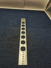(QTY 7) HoldRite 103-18 19.50in x 2in Keyed Holes Galvanized Flat Bracket picture