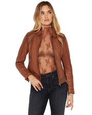 Mauritius Leather Women's Sunny Leather Jacket - SUNNY 2 RF picture