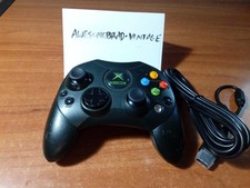 OEM Microsoft Original Xbox S-Controller - Black W/ Breakaway Cable *TESTED* picture