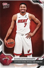 Giannis Antetokounmpo Joins Miami Heat 2026-27 NBA Topps NOW Card OS02 IN HAND picture