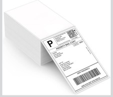 Thermal Direct Shipping Label (Pack of 500 4x6 Per Fanfold Labels) picture