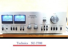 Mint TECHNICS SU-7700 Stereo Premain Amplifier 100V Silver Working Confirmed picture