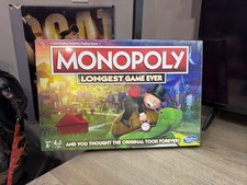 Hasbro E8915 Monopoly Longest Game Ever Edition Factory Sealed picture
