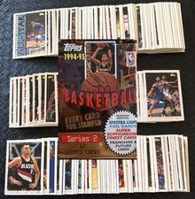 1994-95 TOPPS NBA Basketball Trading Cards Complete Your Set U Pick Jordan 1/2 picture