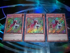 3x Mystic Piper 1st Edition Secret Rare RA04-EN005 Yu-Gi-Oh picture
