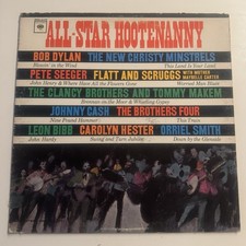 All Star Hootenanny Album Vinyl 1964 Columbia Record MonoCL-2122 Folk Rock Music picture