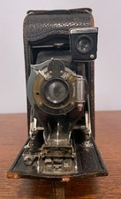 Antique No. 1A Folding Pocket Kodak Camera RR Lens Model D Vintage 1910s picture