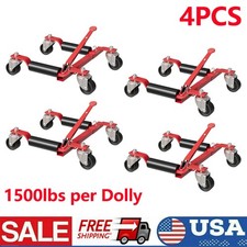 4Pcs Car Wheel Dolly Jack Set 1500LBS Capacity Mechanical Wheel Dolly Rollers picture