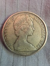 Rare-Elizabeth II 1984 Australia 1 dollar Coin picture