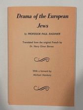 Drama of the European Jews by Paul Rassinier PB picture
