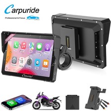 Carpuride W702RSPro Moto Radar BSD Carplay Screen Wired Controller Navi GPS BM05 picture