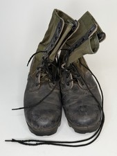 Genuine Men’s Vintage Vietnam War US Army Jungle Boots Size 10 R picture