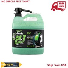 Slime 2-in-1 Tire and Tube Sealant, 1 Gallon - 10195 New picture