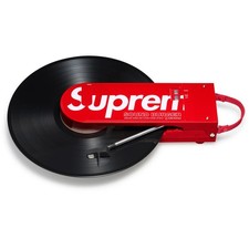 Supreme x Audio-Technica Sound Burger portable turntable, red picture